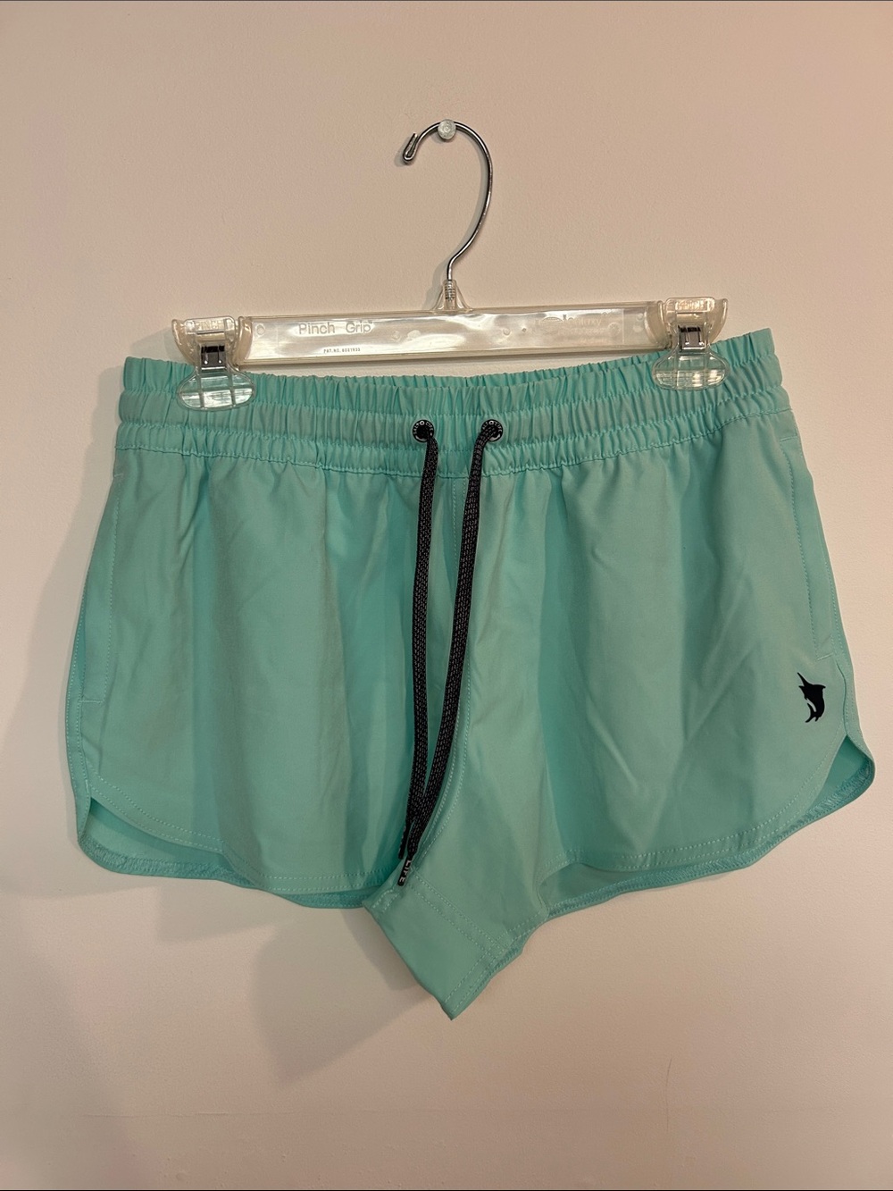 Salt Life Mint Green Athletic Shorts with Black Drawstring